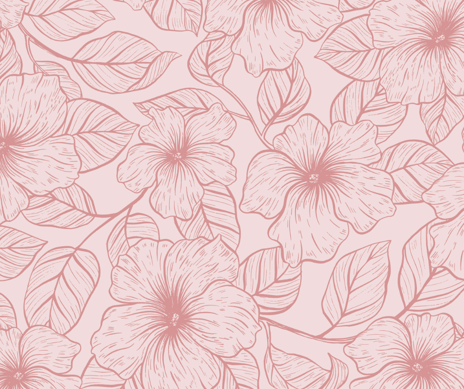 pattern fiori rosa